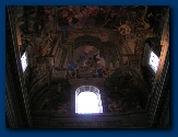 trompe l'oeil of schijnperspectief plafond van de S.Ignazio�